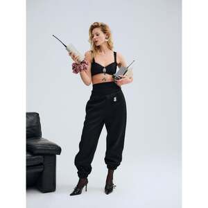 For Love & Lemons Julie Sweatpant Size MM / Black